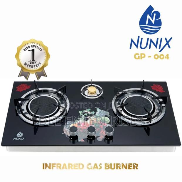 Nunix 3 Burner 
Gp.004
I 
Infrared 3 Burner - main view