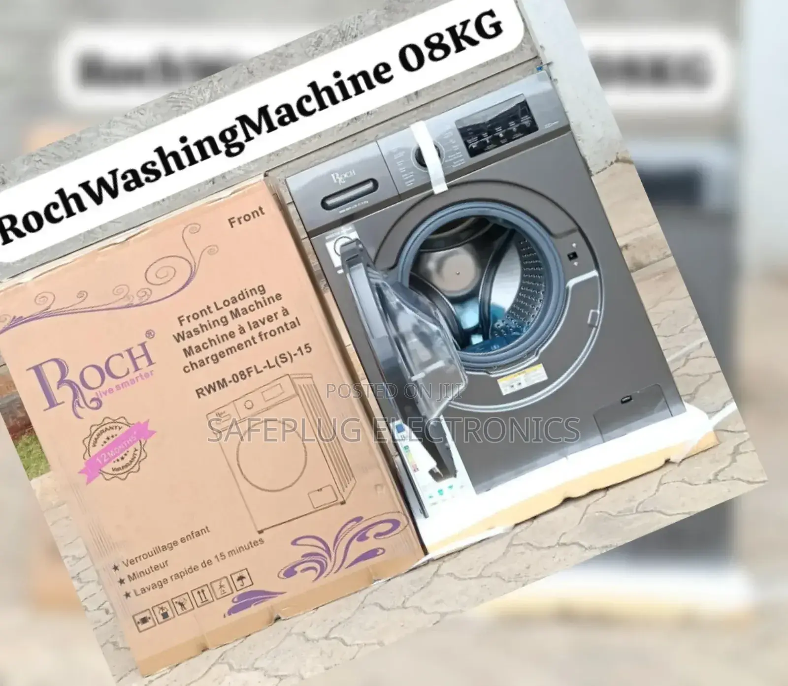 10kgs Washing Machine Front Load Washing Machine