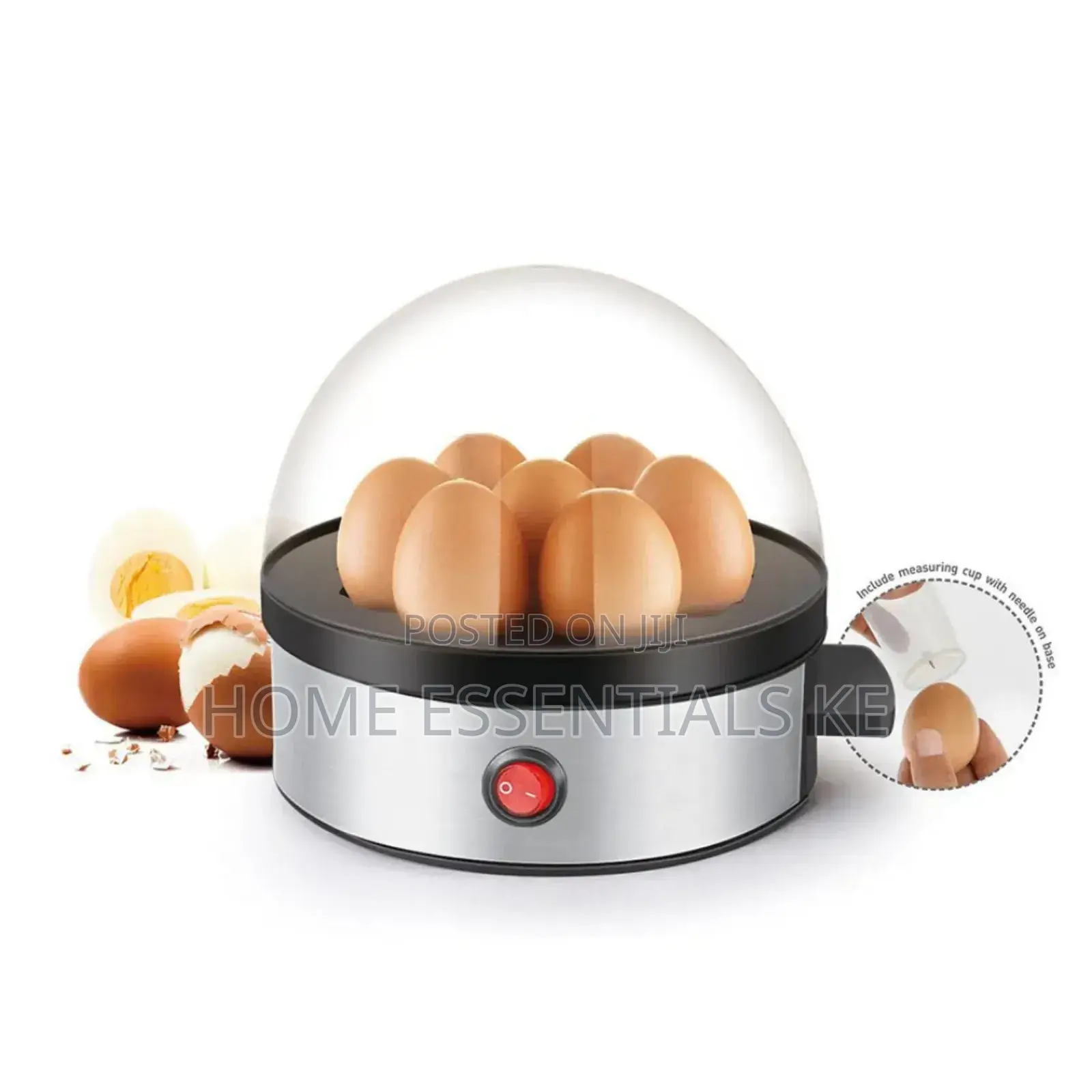 *Multifunctional Single Mini Electric Egg Boiler/Steamer