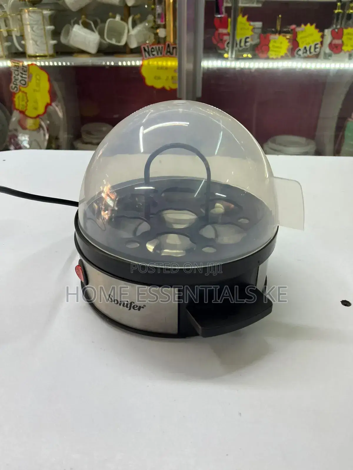 *Multifunctional Single Mini Electric Egg Boiler/Steamer