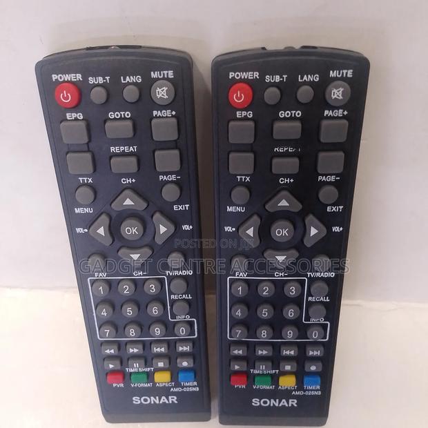 Sonar Remotes - main view