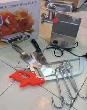 Butchery Equipments (M8 Mincer,Panga,Hooks, Scale) - main view