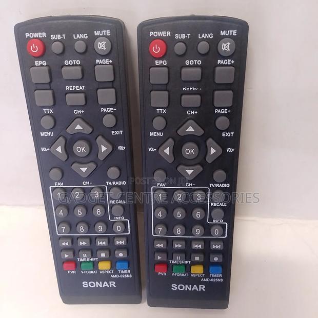 New Remotes for Sonar Decoder