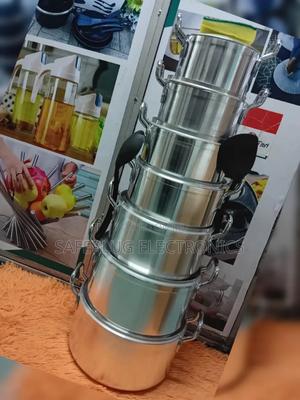 Tornado Tc 14-PCS Stainless Steel Cooking Pot Set - main view