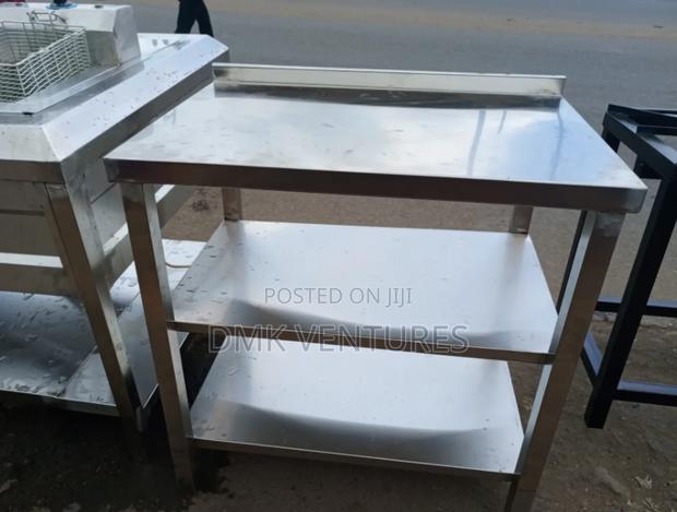 Three Layers Stainless Working Table Top - main view
