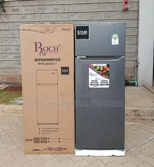 Roch 211l Double Door Direct Cool Refrigerator Rfr-265dt- B