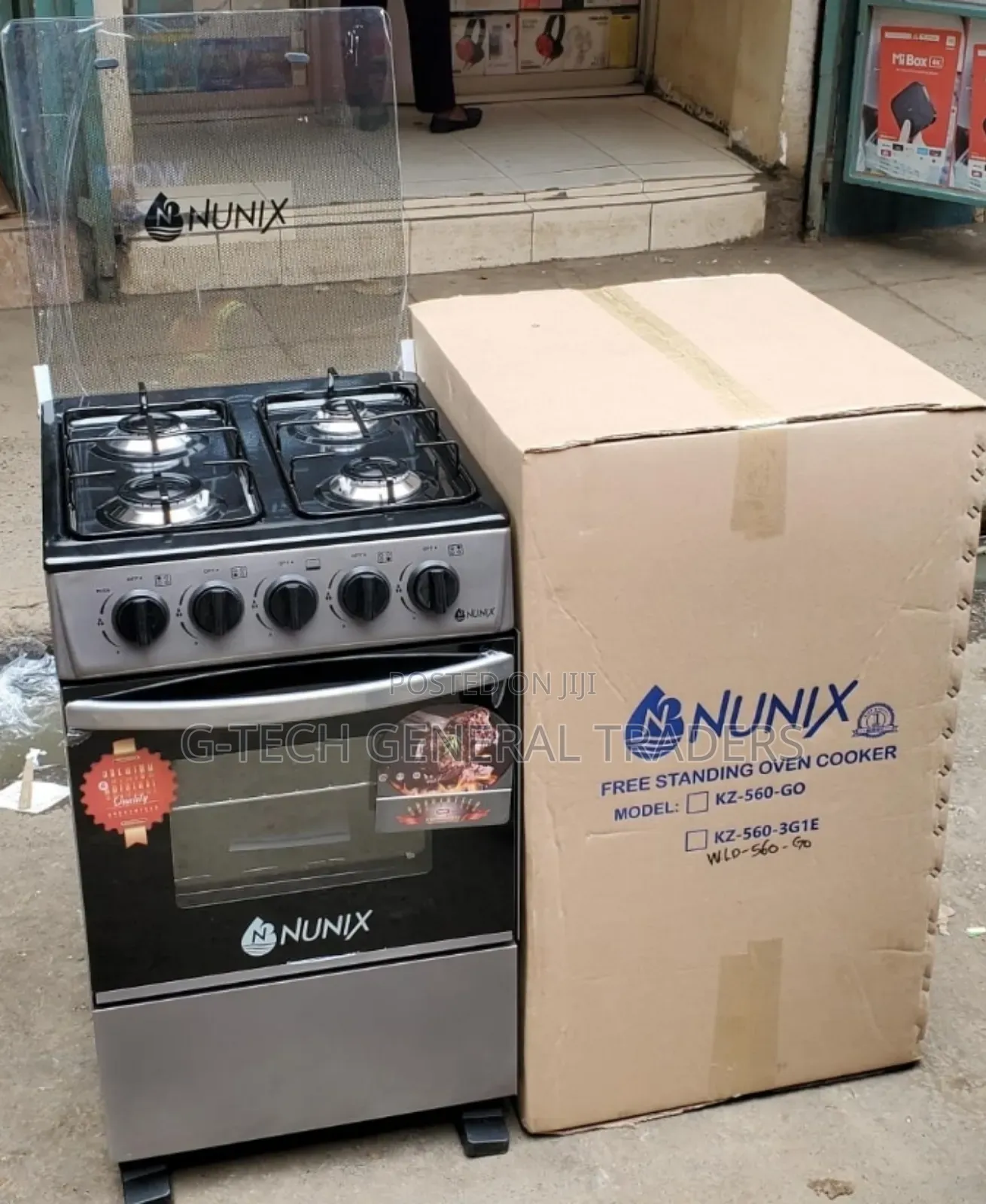 Nunix New Model 4gas 50*55 Standing Cooker