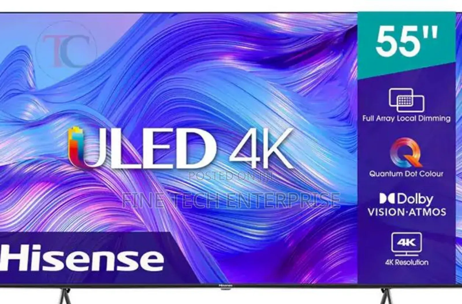 Hisense 55 Inch A6 Frameless Tv