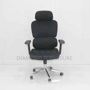 Office Chair; Ergonomic Full Fabric Office Chair – Soft Supportive