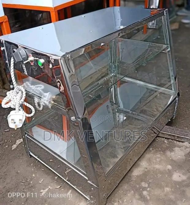 Modern Stainless Food/Snacks Display