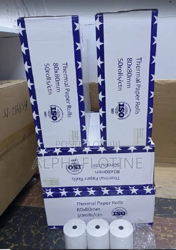 Thermal Paper Rolls 80mm X 80mm 50rolls/Carton