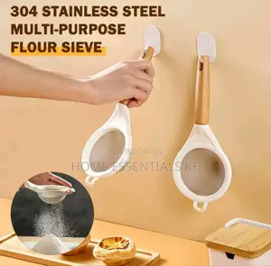 *Wooden Handle Stainless Steel Fine Mesh Sieve/Strainer*