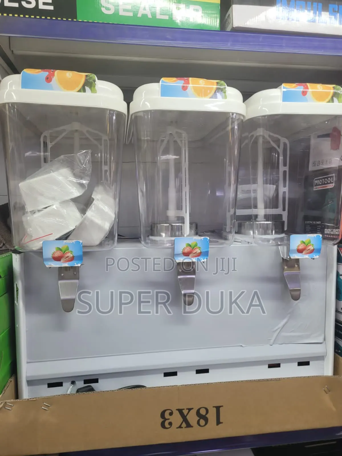 18×3 Juice Dispenser.