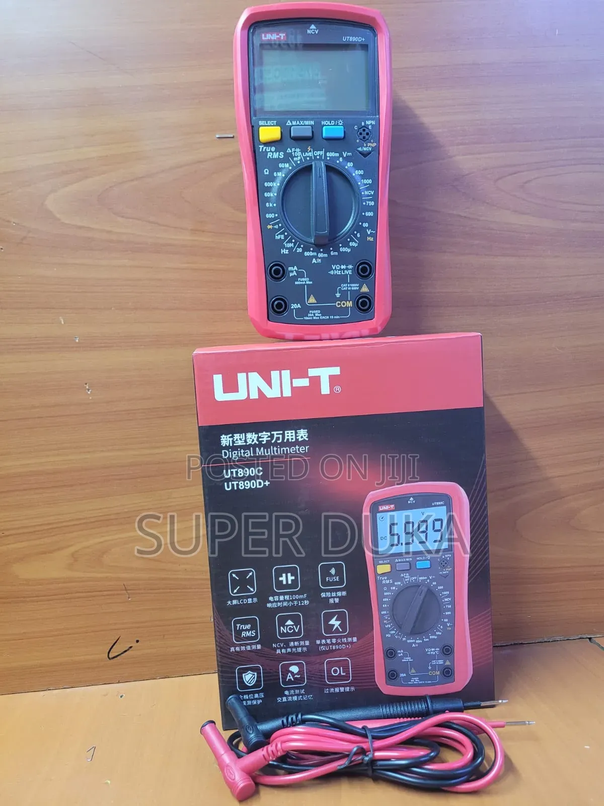 Unit-T Clamp Meter, Model Ut890d+
