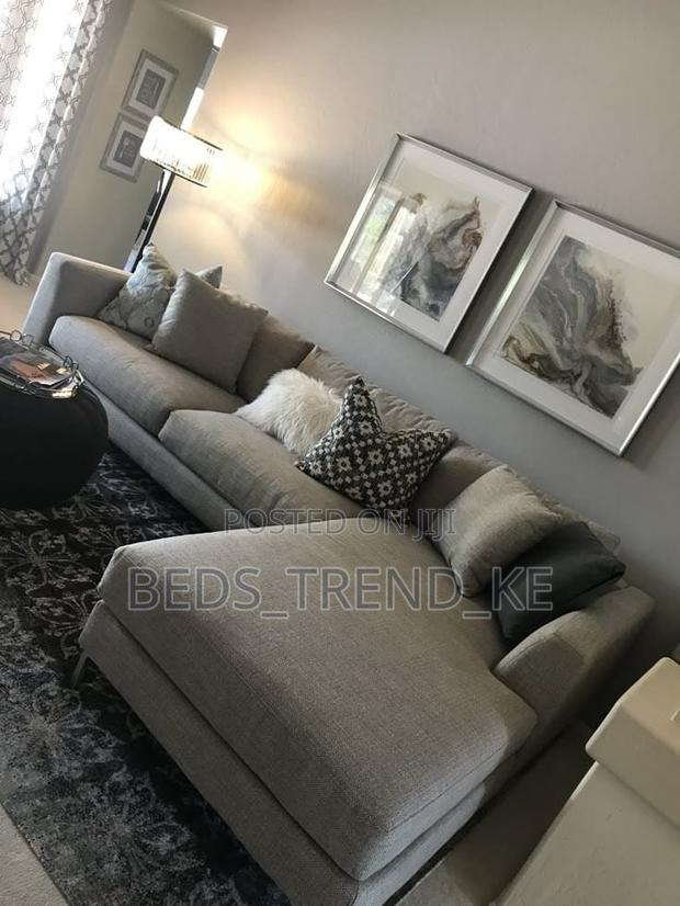 Linear 6 Seater L Seat Sofa