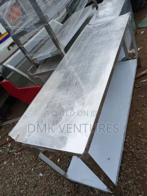 8x2 Working Table Top, Stainless