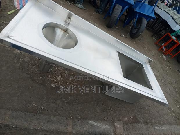Unique Sluice Stainless Sink - main view