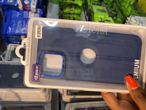 Ledan iPhone 12 Pro Tpu Leather Back Case - main view