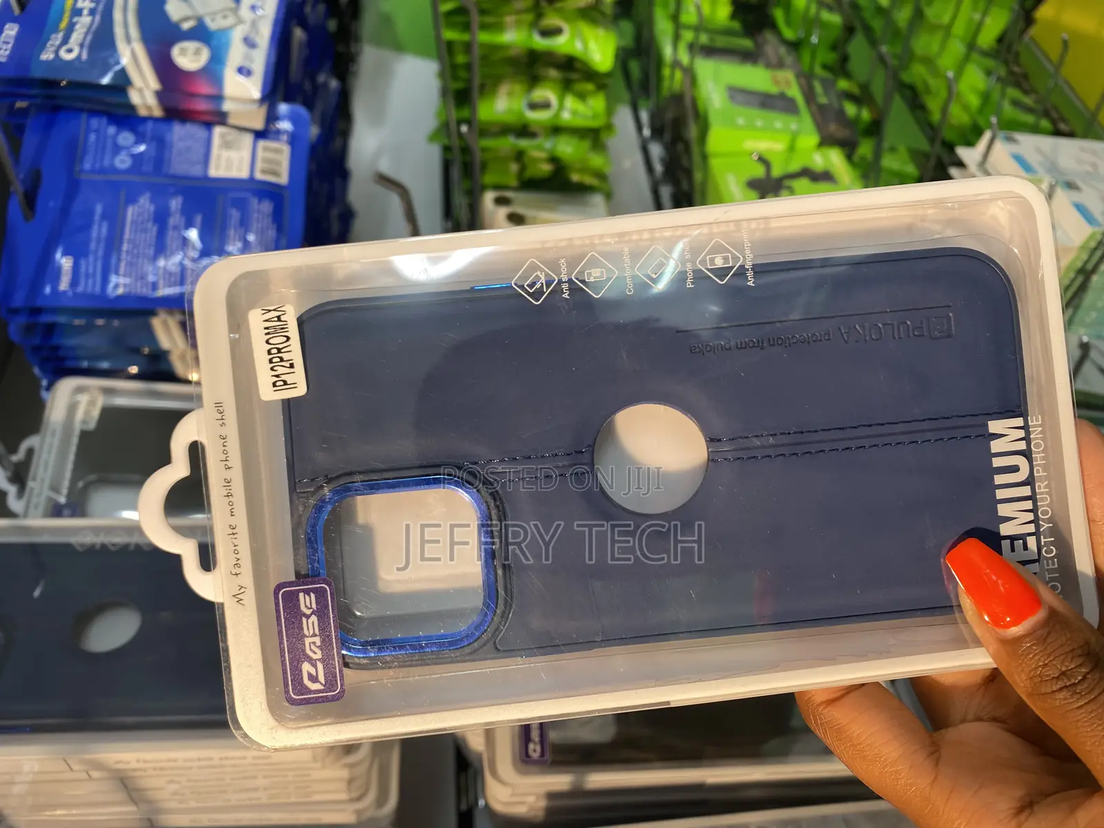 Ledan iPhone 12 Pro Tpu Leather Back Case