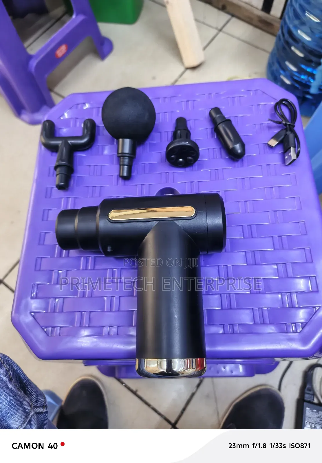 5 in 1 Super Massage Gun at $