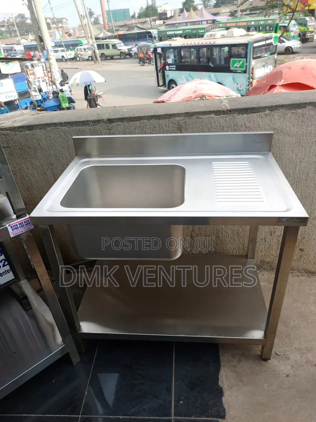 Well Finished Stainless Single Sink