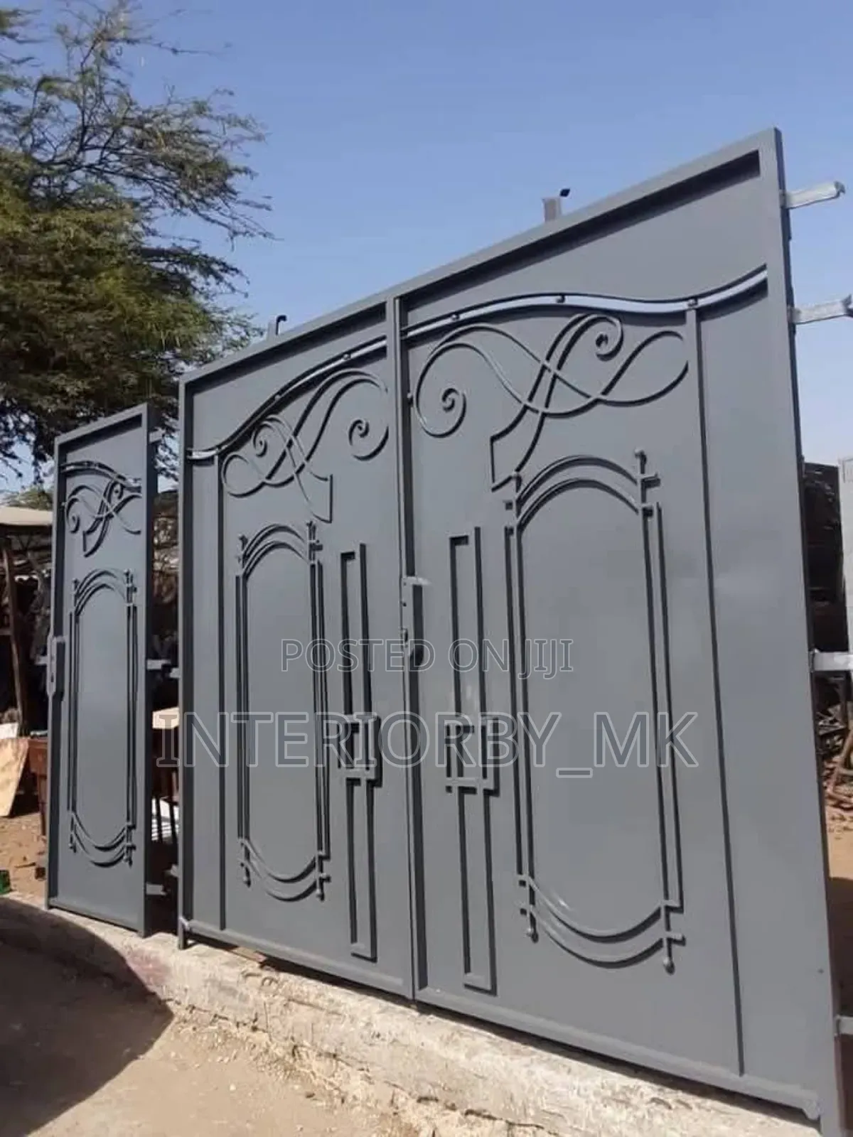 Double Panel Swing Gate