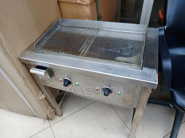 Electric Half Grooved Griddle