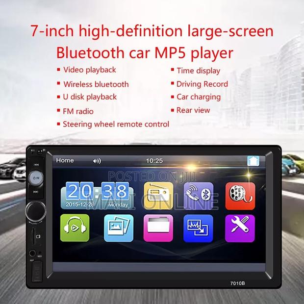7" Double 2 Din Touch Screen Car Stereo Mp5 Player