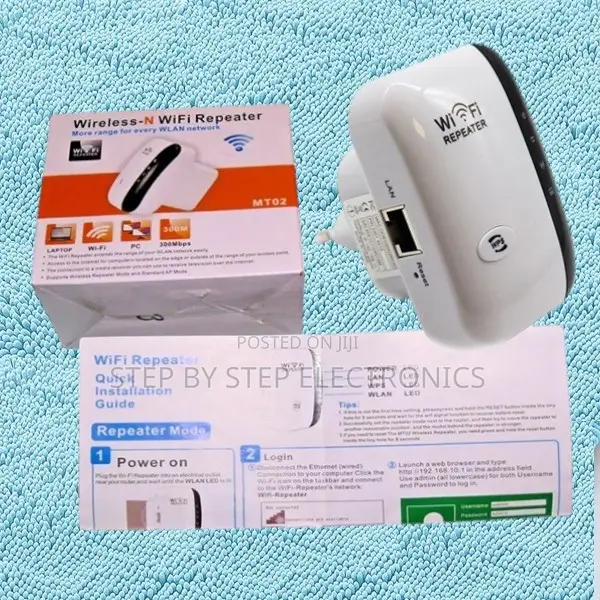 Compact Design Wall Plug 300mbps Wifi Range Extender Booster
