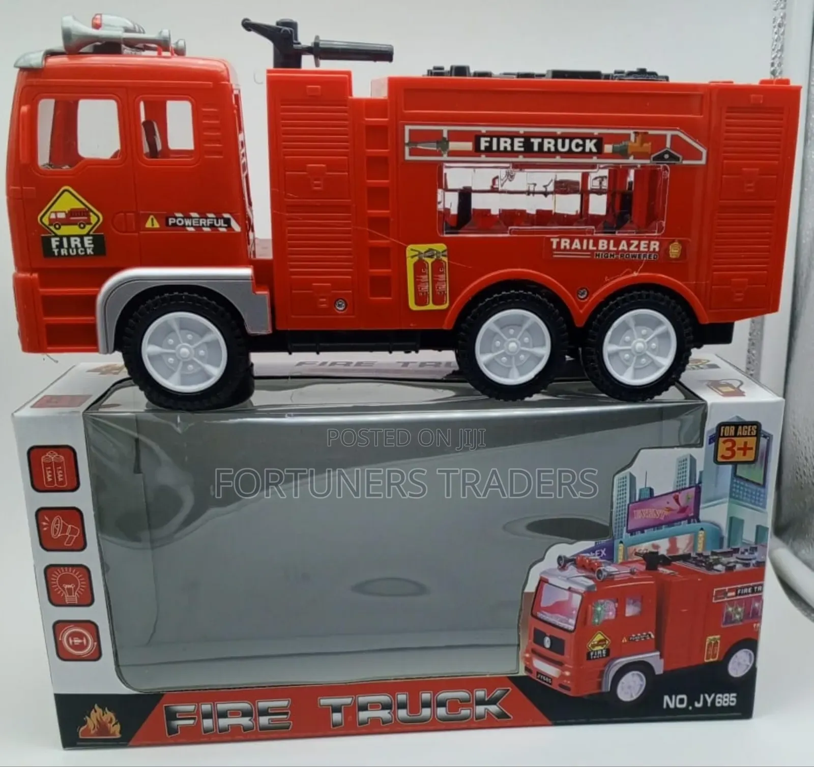 Toy Rescue Fire Truck
