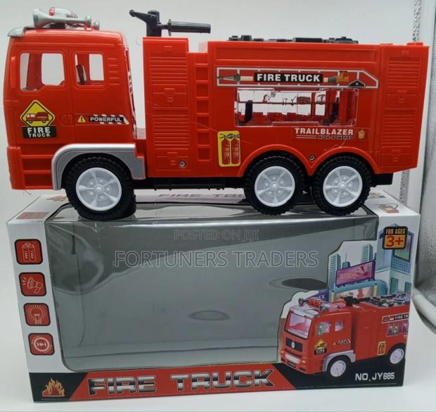 Toy Rescue Fire Truck - main view