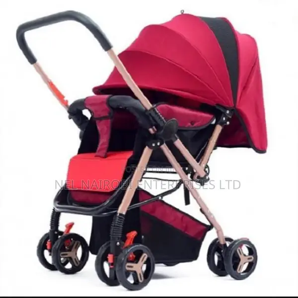Foldable Baby Stroller (Gold-5)