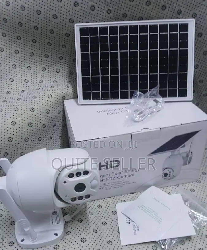 Ubox Hd 4g Wifi Outdoor Network Solar Camera -- Strong Independence