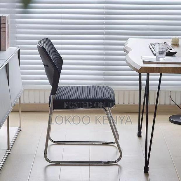Office Chair : Small Chrome Black Office Chair