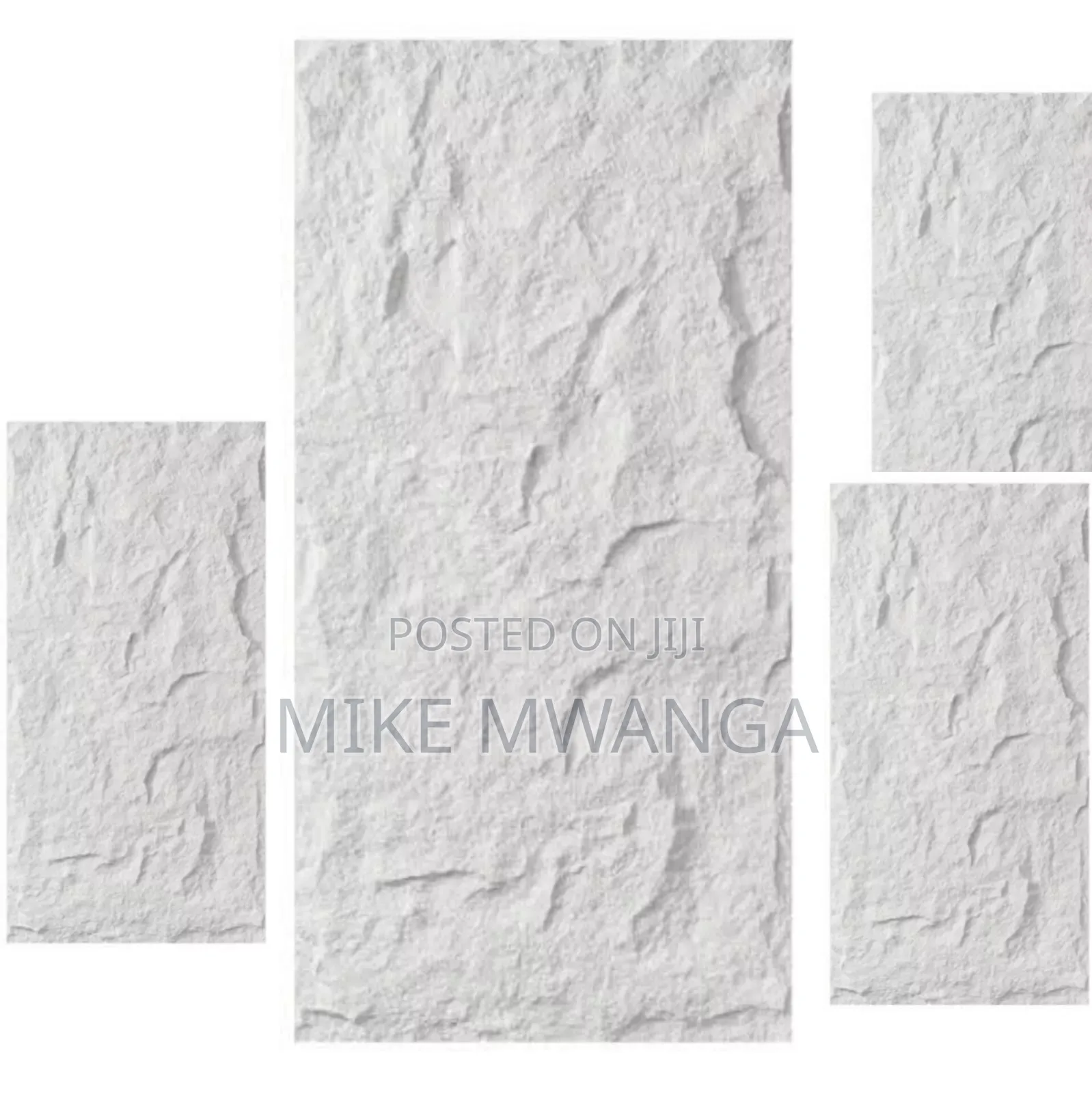 Light Grey P. U Stone Panel