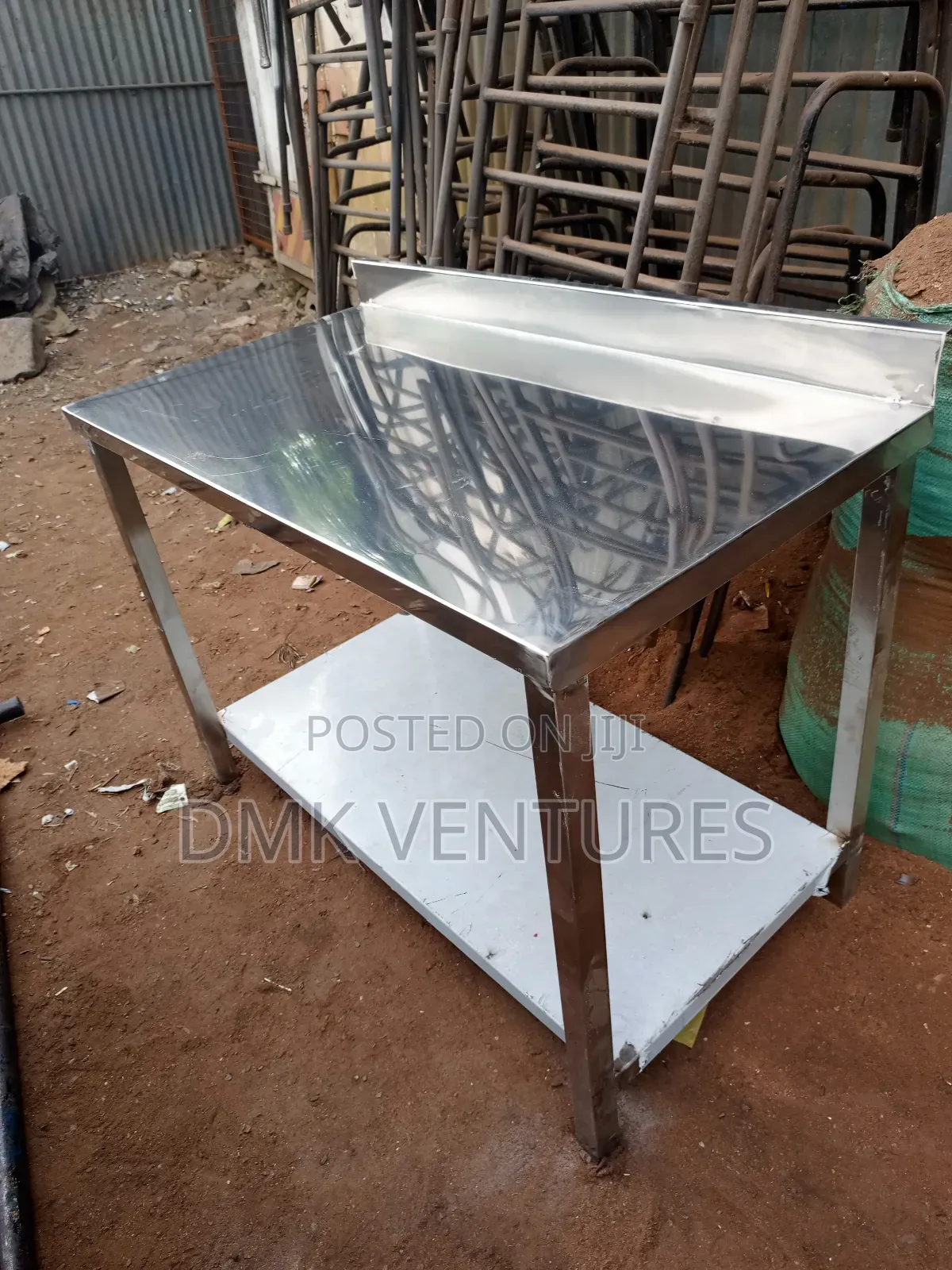 Heavy Gauge Affordable Working Table Top, Stainless