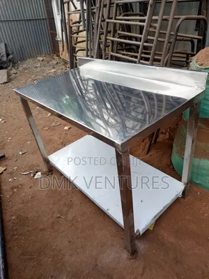 Heavy Gauge Affordable Working Table Top, Stainless