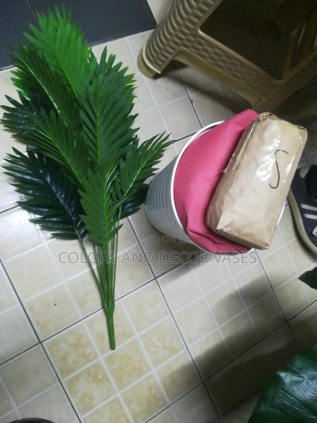 Classy Palm and Vase 1m Long - main view