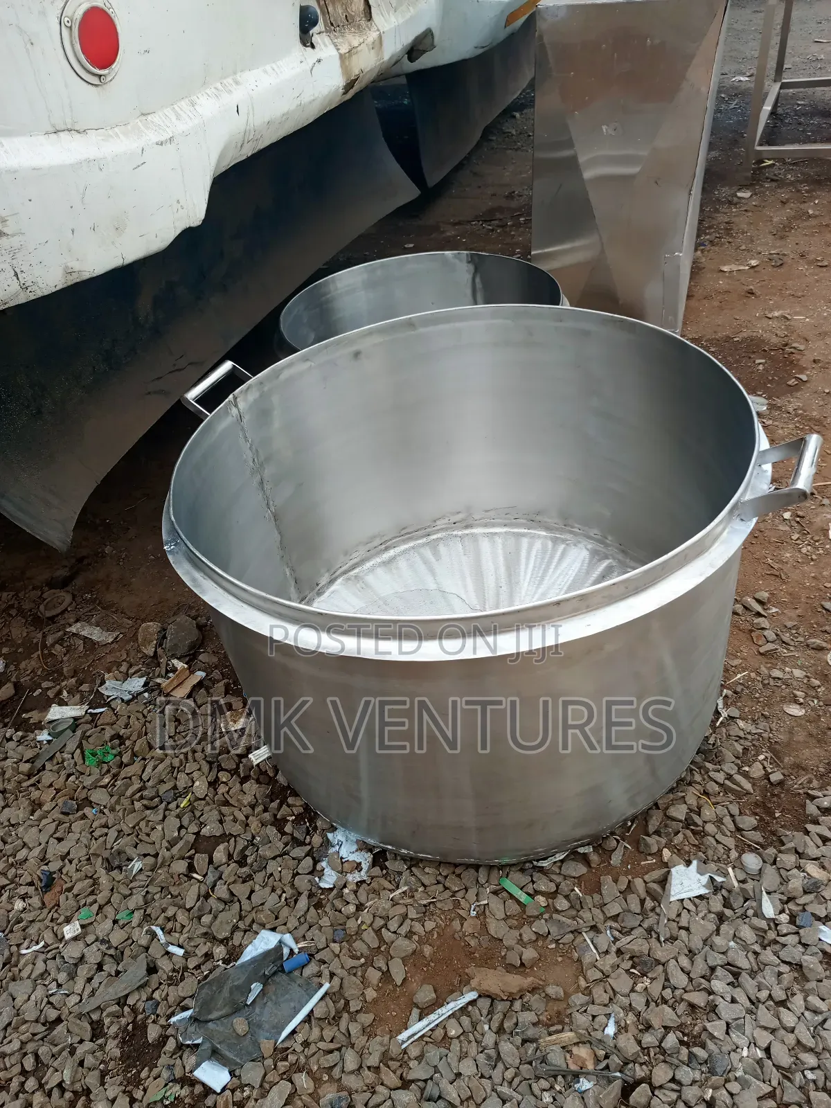 Well Finished Stainless Boilers Sufuria ,100litres