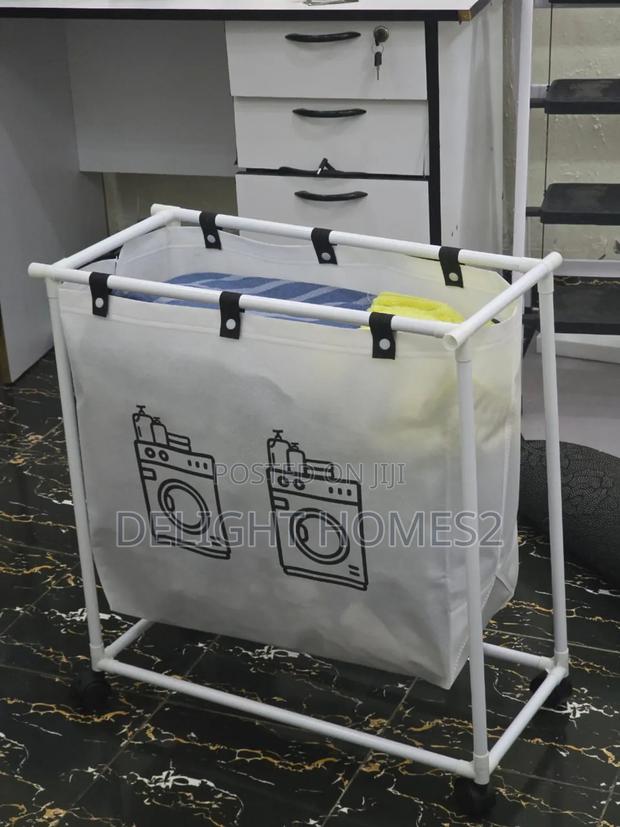 Foldable Simple Storage Laundry Basket_tt - main view