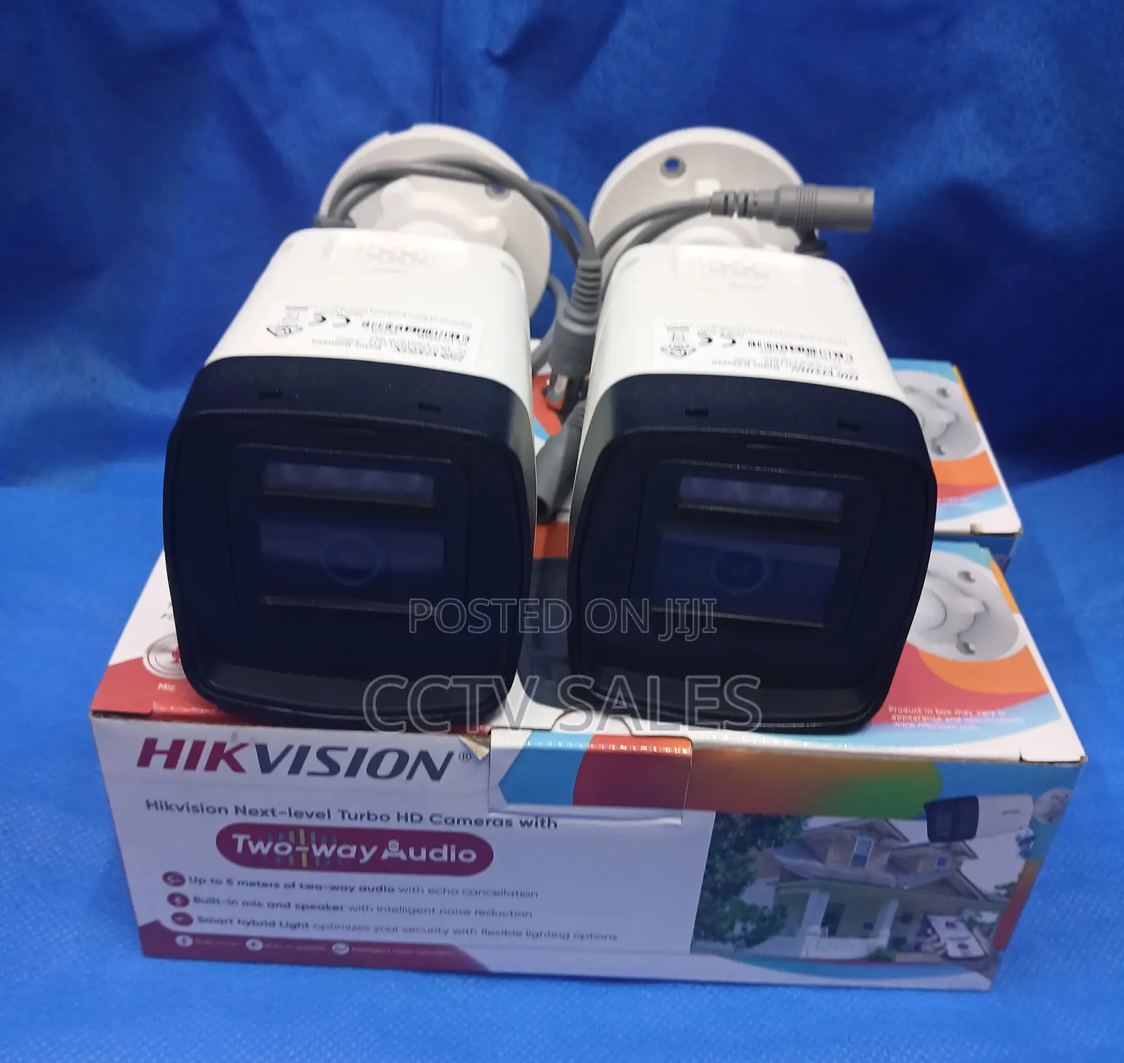 Cmos Sensor- Two-Way Audio Ds-2ce16d0t-LPTS Hikvision Bullet Camera