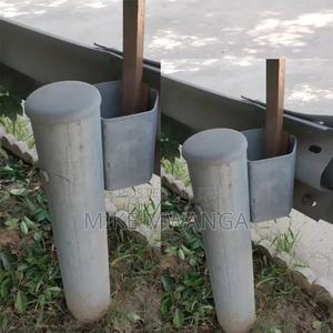 Circular Rail Guard Posts - main view