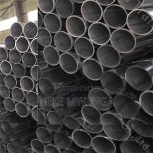 Galvanized Rail Guard Road Post - main view