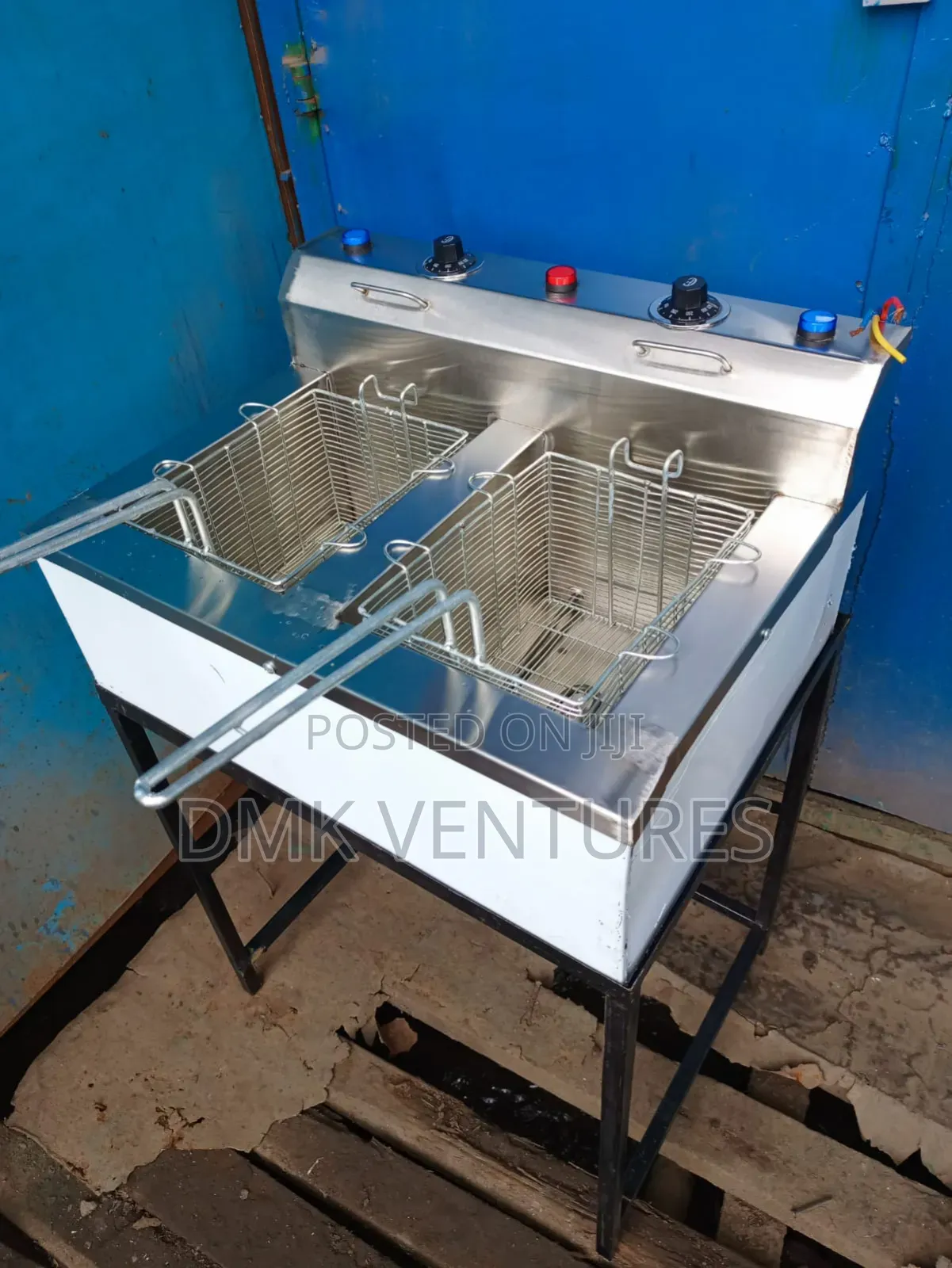 Proven Electric Double Chips Fryer
