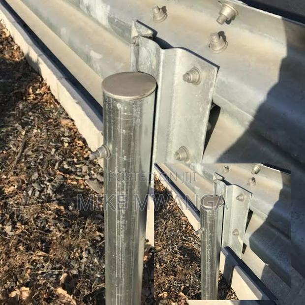 6 Long Guard Rail Post