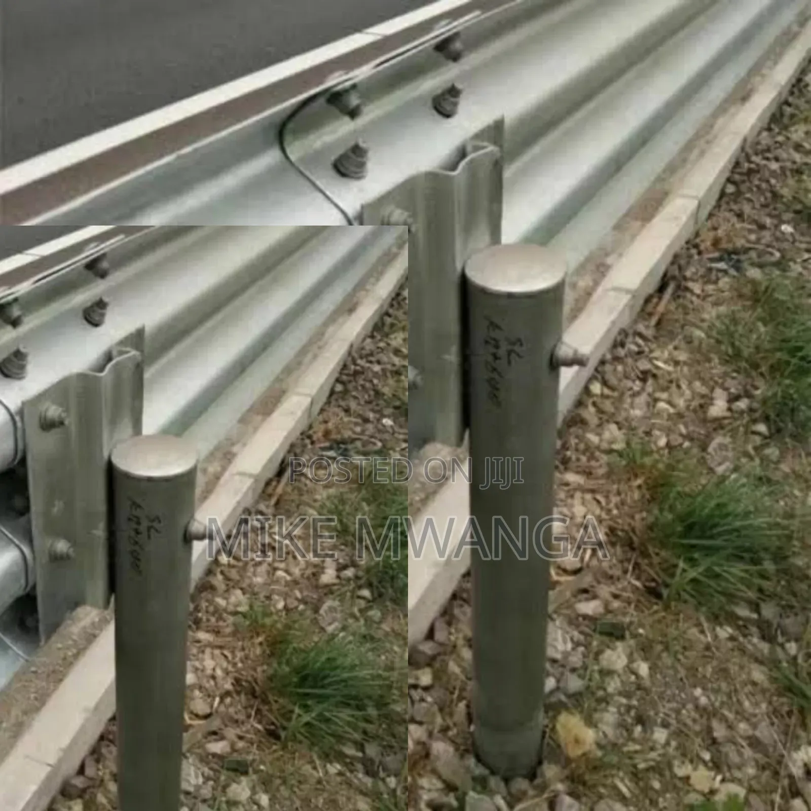 Max Durability Guard Rail Post