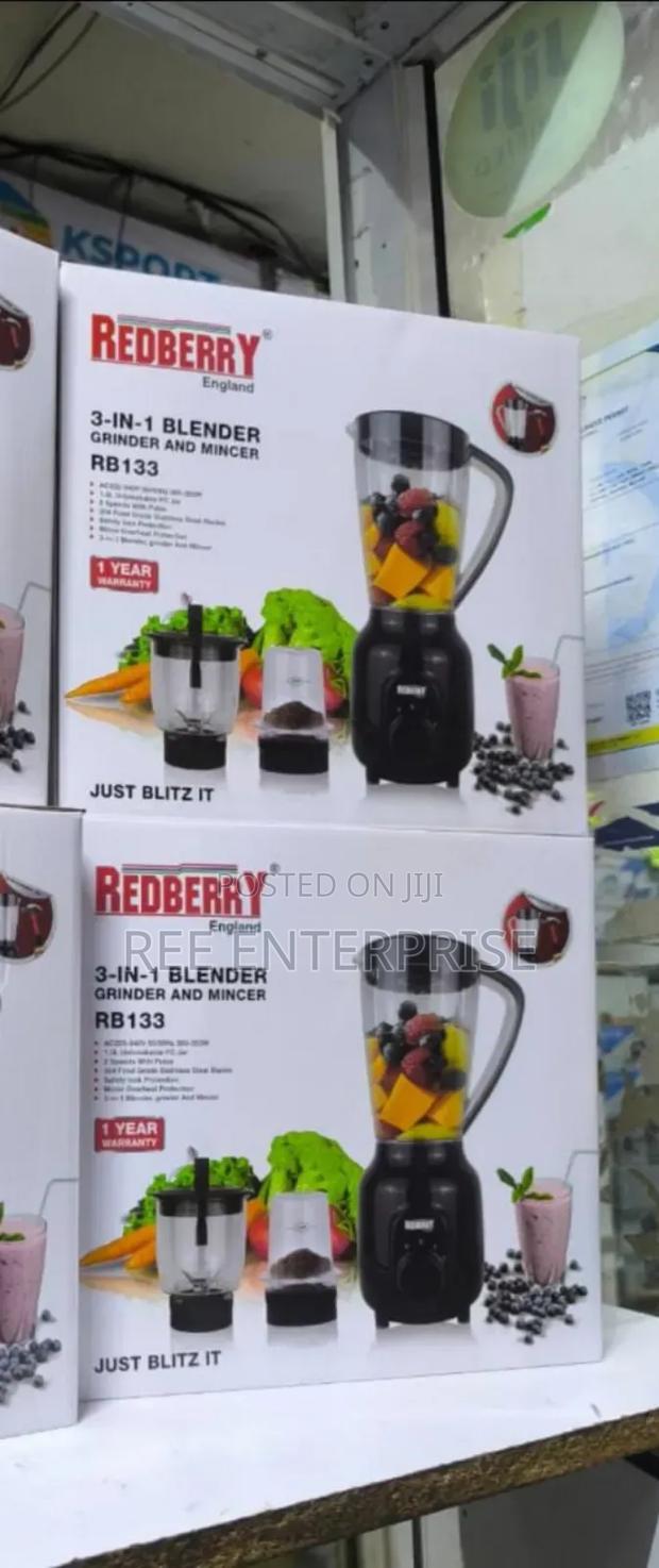 Redberry Blender 3 in 1 Brand New