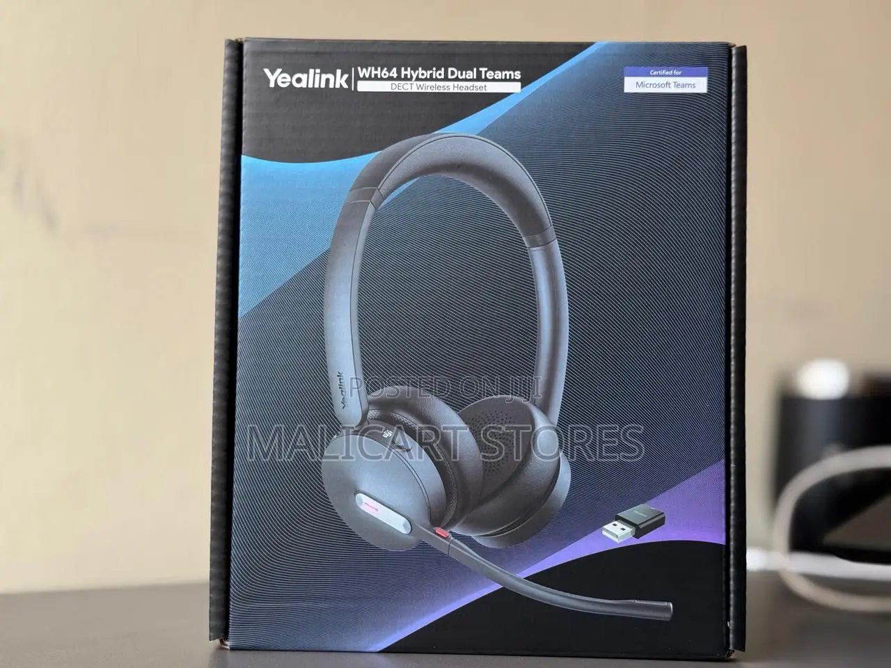 Yealink Wh64 Headset Hybrid Dual Teams