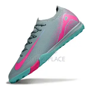 New Nike Grey Prism Air Zoom Vapor 16 Pack Elite Football Trainers