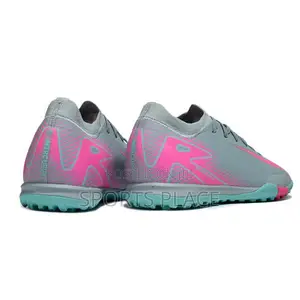 New Nike Grey Prism Air Zoom Vapor 16 Pack Elite Football Trainers
